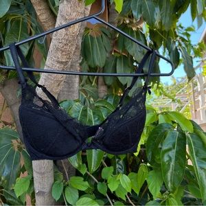 Agent Provocateur black lace bra.